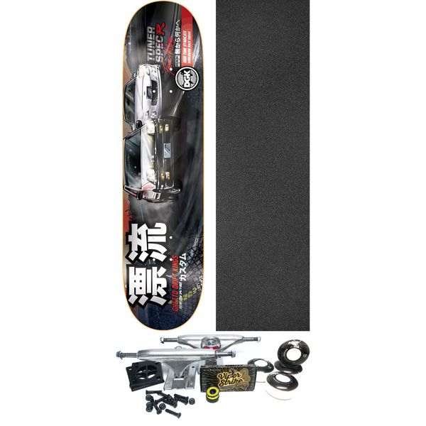 DGK Skateboards Tuner Lenticular Skateboard Deck - 8.38" x 32" - Complete Skateboard Bundle